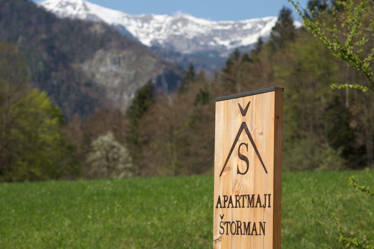 Apartments Tourist Farm Storman With Ev Ch-Station Tržič Exterior foto